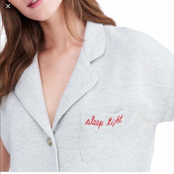 Madewell Sleep Tight Pajama Top - Picture 2 of 5